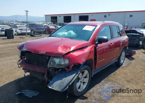 2016 Jeep Compass Sport from USA, damaged, VIN 1C4NJDBB1GD781543